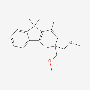 3,3-Bis(methoxymethyl)-1,9,9-trimethyl-4,9-dihydro-3H-fluorene