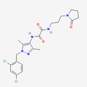 C21H25Cl2N5O3