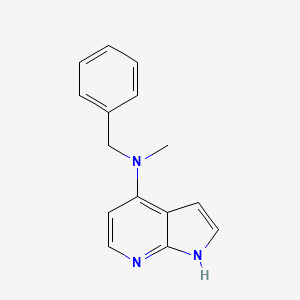 N-Benzyl-N-methyl-1H-pyrrolo[2,3-b]pyridin-4-amine