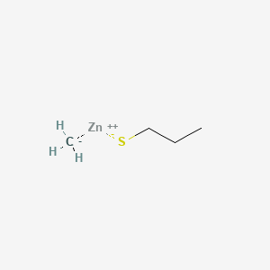 Methyl(propylthio)zinc