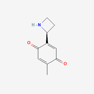 2-Azetidinyl-5-methyl-1,4-benzoquinone