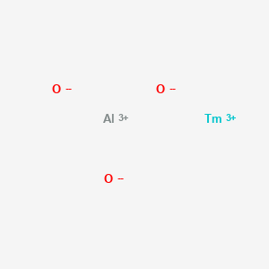 molecular formula AlO3Tm B12641202 Aluminium thulium trioxide CAS No. 37233-69-5