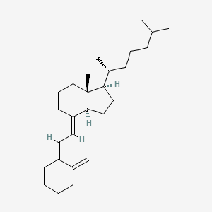 molecular formula C27H44 B1264123 (5Z,7E)-9,10-seco-5,7,10(19)-cholestatriene 
