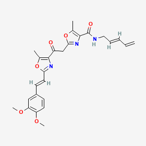 molecular formula C26H27N3O6 B1264137 Siphonazole B 