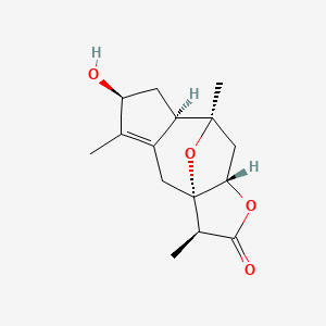 molecular formula C15H20O4 B1264158 Hedyosumin C 