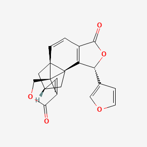 molecular formula C20H14O5 B1264159 Salvileucalin B 