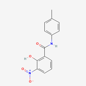 2-Hydroxy-4'-methyl-3-nitrobenzanilide