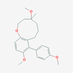 1-Benzoxonin, 2,3,4,5,6,7-hexahydro-4,9-diMethoxy-8-(4-Methoxyphenyl)-4-Methyl-