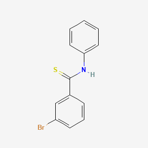 Benzenecarbothioamide, 3-bromo-N-phenyl-