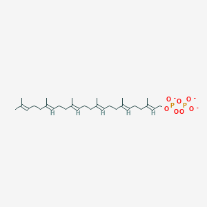 molecular formula C30H49O7P2-3 B1264177 All-trans-hexaprenyl diphosphate(3-) 