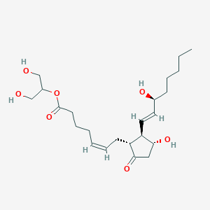 molecular formula C23H38O7 B1264182 2-glyceryl-Prostaglandin E2 