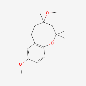 2H-1-Benzoxocin, 3,4,5,6-tetrahydro-4,8-diMethoxy-2,2,4-triMethyl-