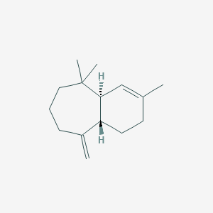 molecular formula C15H24 B1264184 (1S,6S)-alpha-himachalene 