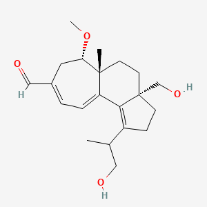 molecular formula C21H30O4 B1264188 粗糙素J 