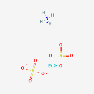 Ammonium erbium(3+) disulphate