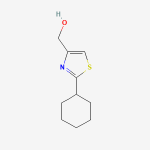 2-cyclohexyl-4-Thiazolemethanol