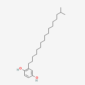 2-(16-Methylheptadecyl)benzene-1,4-diol