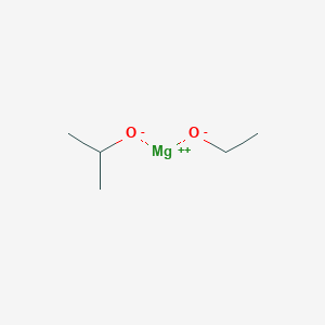 molecular formula C5H12MgO2 B12642491 Ethoxy(propan-2-olato)magnesium CAS No. 93805-55-1