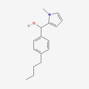 4-n-Butylphenyl-(1-methyl-2-pyrrolyl)methanol