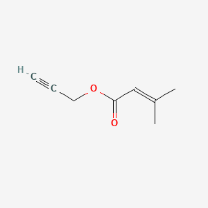 2-Butenoic acid, 3-methyl-, 2-propynyl ester