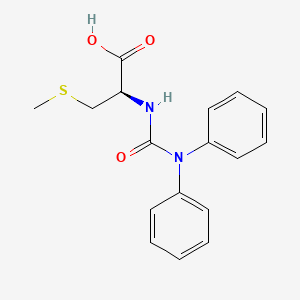 L-Cysteine, N-((diphenylamino)carbonyl)-S-methyl-