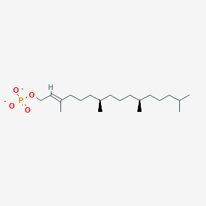 molecular formula C20H39O4P-2 B1264271 植酸单磷酸酯 