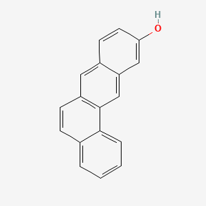 molecular formula C18H12O B12642717 Benz(a)anthracen-10-ol CAS No. 69884-53-3