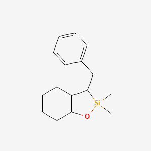 3-Benzyl-2,2-dimethyloctahydro-1,2-benzoxasilole