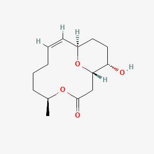 molecular formula C14H22O4 B1264280 Aspergillide B 