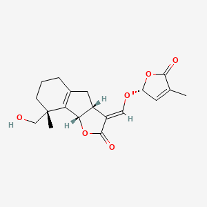 molecular formula C19H22O6 B1264285 Sorgomol 