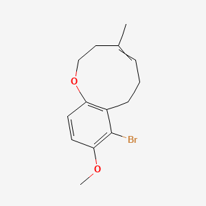 8-Bromo-9-methoxy-4-methyl-2,3,6,7-tetrahydro-1-benzoxonine