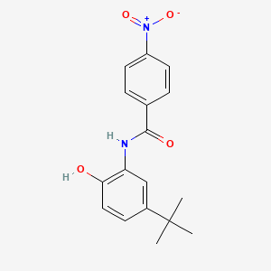 N-(5-tert-Butyl-2-hydroxyphenyl)-4-nitrobenzamide