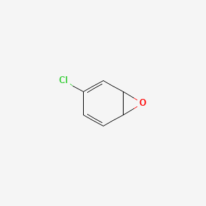 7-Oxabicyclo(4.1.0)hepta-2,4-diene, 3-chloro-