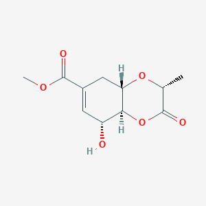 molecular formula C11H14O6 B1264329 Phyllostin 