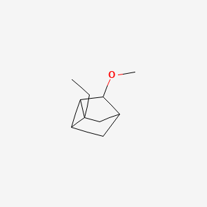 Tricyclo(2.2.1.02,6)heptane, 1-ethyl-3-methoxy-