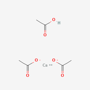 Calcium hydrogen triacetate