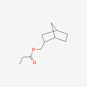 (Bicyclo(2.2.1)hept-2-yl)methyl propionate