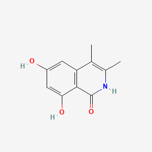 6,8-Dihydroxy-3,4-dimethyl-2h-isoquinolin-1-one