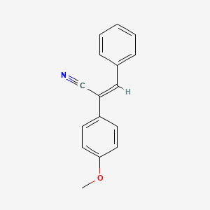 2-(4-Methoxyphenyl)-3-phenylacrylonitrile