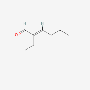 4-Methyl-2-propylhex-2-enal