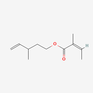 3-Methyl-4-pentenyl 2-methylisocrotonate