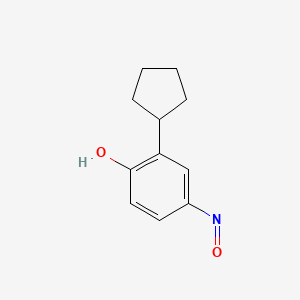 2-Cyclopentyl-4-nitrosophenol