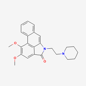 molecular formula C24H26N2O3 B1264383 Unii-R6G6etv3MA 