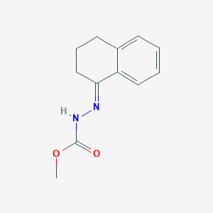 methyl (2E)-2-(3,4-dihydronaphthalen-1(2H)-ylidene)hydrazinecarboxylate