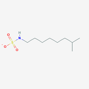 molecular formula C9H20NO3S- B1264396 (7-Methyloctyl)sulfamate 