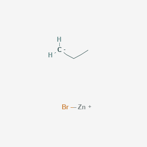 molecular formula C3H7BrZn B126440 溴化丙基锌溶液 CAS No. 156567-57-6