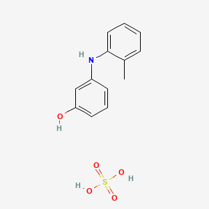 m-(o-Toluidino)phenol sulphate