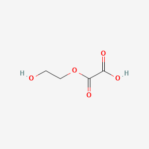 molecular formula C4H6O5 B12644081 2-Hydroxyethyl hydrogen oxalate CAS No. 87709-05-5