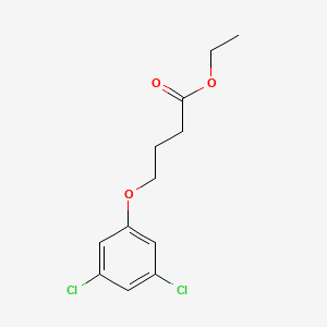 molecular formula C12H14Cl2O3 B12644126 Ethyl 4-(3,5-dichloro-phenoxy)butanoate 