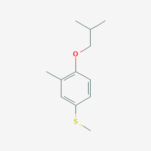 4-iso-Butoxy-3-methylphenyl methyl sulfide